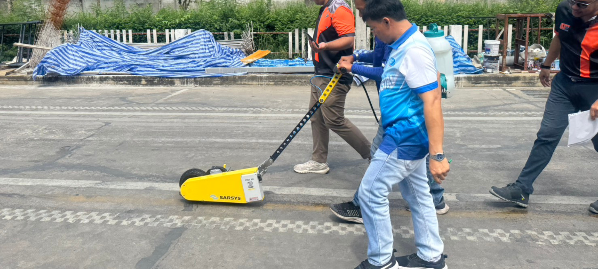 SARSYS T2GO Portable Friction Tester